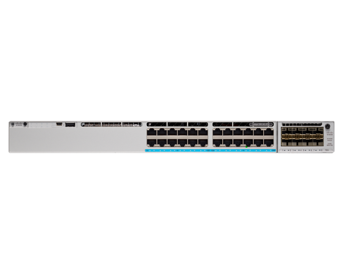 Cisco Catalyst 9300-48UXM Cloud-Managed 48-Port Multigigabit UPoE Switch