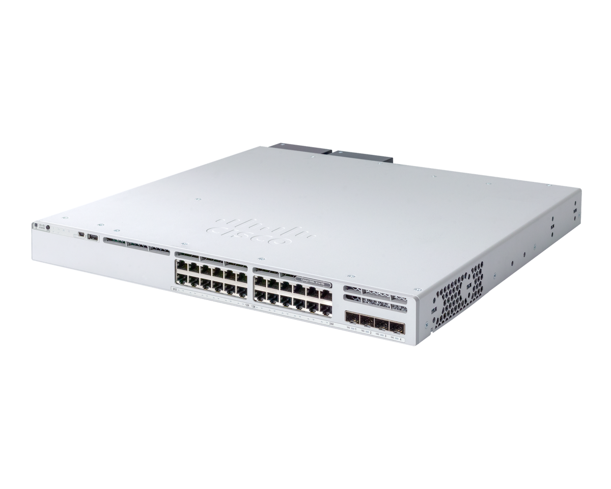 Cisco Catalyst 9300L-24UXG-4X Cloud-Managed 24-Port Multigigabit UPoE Switch