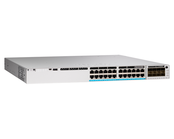 Cisco Catalyst 9300-24UX Cloud-Managed 24-Port Multigigabit UPoE Switch