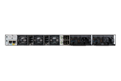 Cisco Catalyst C9300-48S rear — power and uplinks