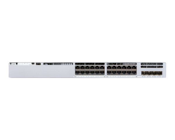 Cisco Catalyst 9300L-24P-4X Cloud-Managed 24-Port PoE+ Gigabit Switch
