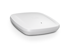 Cisco Meraki CW9162I access point, tilted three-quarter right view