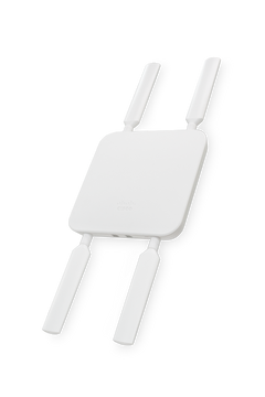 Cisco Meraki MG51E cellular gateway — 3qr tilt view