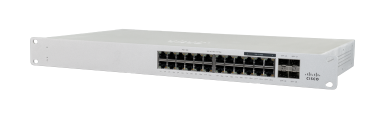 Cisco Meraki MS130-24X Cloud-Managed 24-Port Multigigabit PoE Switch