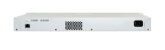 Cisco Meraki MS130-24X rear — power and management
