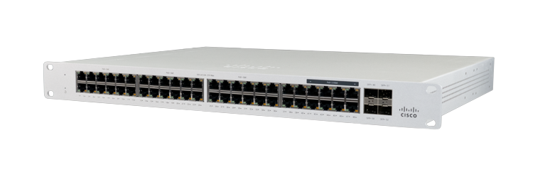 Cisco Meraki MS130-48X Cloud-Managed 48-Port Multigigabit PoE Switch